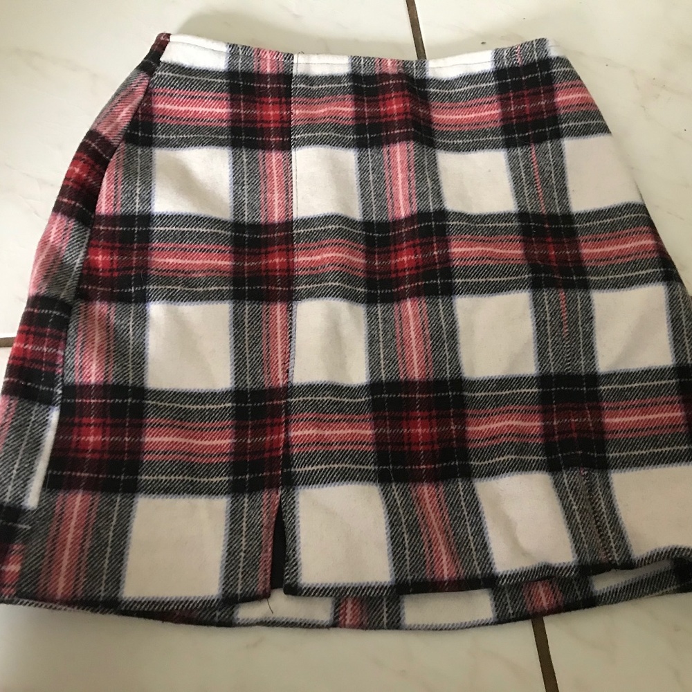 Hollister plaid skirt